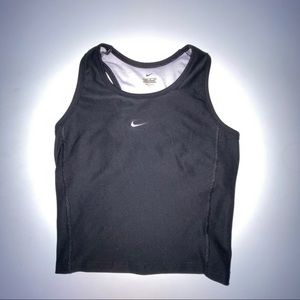 Vintage original black align fit Nike tank top